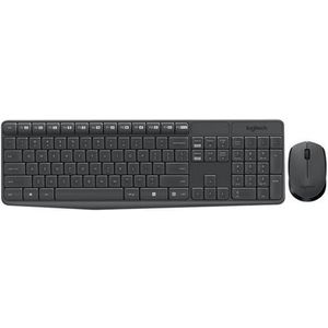 Kit Tastatura si Mouse Logitech Combo MK235 (Negru) imagine