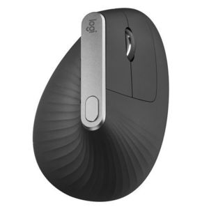 Mouse Wireless Logitech MX Vertical, 1600 DPI, USB, Ergonomic (Negru) imagine