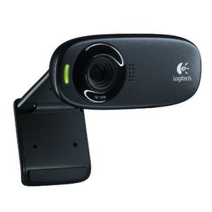 Camera web Logitech C310 HD, USB, Microfon incoporat (Negru) imagine