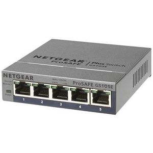 Switch Netgear GS105E v2, Gigabit, 5 porturi imagine