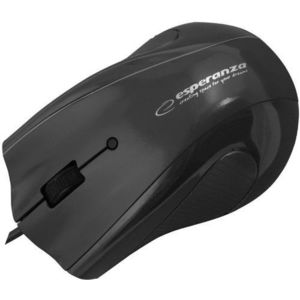 Mouse ESPERANZA EM125K (Negru) + GEL Mousepad imagine