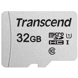 Card de memorie Transcend USD300S, microSDHC, 32 GB, 95 MB/s Citire, 45 MB/s Scriere, Clasa 10 UHS-I U1 + Adaptor SD imagine