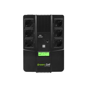 Green Cell AiO 800VA LCD Line-Interactive 480 W 6 ieșire(i) AC UPS07 imagine