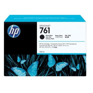 HP Cartuş de cerneală DesignJet 761 Negru mat, 400 ml CM991A imagine