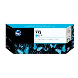 HP Cartuş de cerneală DesignJet 772 Cyan, 300 ml CN636A imagine