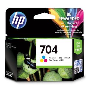 HP 704 Tri-colour Ink Print Cartridge CN693AE imagine