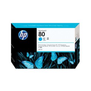 HP 80 350-ml Cyan DesignJet Ink Cartridge cartușe cu cerneală C4846A imagine