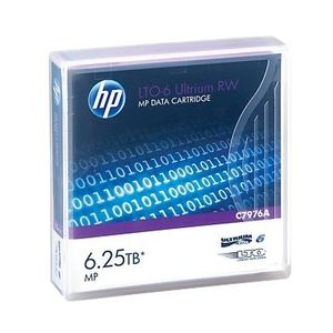 Hewlett Packard Enterprise LTO-6 Ultrium RW 6250 Giga Bites C7976A imagine