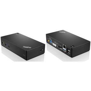 Lenovo ThinkPad USB 3.0 Pro Dock Prin cablu USB 3.2 Gen 1 40A70045EU imagine