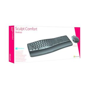 Microsoft Sculpt Comfort Desktop tastaturi RF fără fir L3V-00021 imagine