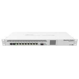 Mikrotik CCR1009-7G-1C-1S+ router cu fir Alb CCR1009-7G-1C-1S+ imagine