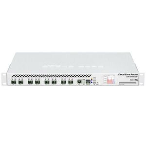 Mikrotik CCR1072-1G-8S+ router cu fir Alb CCR1072-1G-8S+ imagine