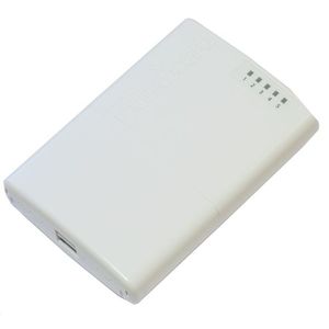 Mikrotik PowerBox router cu fir Fast Ethernet Alb RB750P-PBr2 imagine