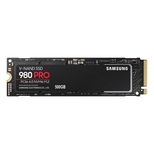 Samsung 980 PRO M.2 500 Giga Bites PCI Express 4.0 V-NAND MZ-V8P500BW imagine