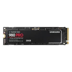Samsung 980 PRO M.2 250 Giga Bites PCI Express 4.0 V-NAND MZ-V8P250BW imagine