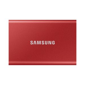 Samsung Portable SSD T7 1000 Giga Bites Roşu MU-PC1T0R/WW imagine