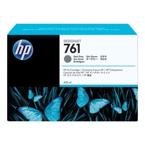 HP Cartuş de cerneală DesignJet 761 Gri închis, 400 ml CM996A imagine