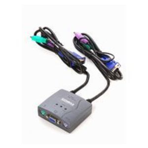 Switch KVM Edimax EK-PA2C 2 Porturi PS/2 si suport Audio (cabluri incluse) imagine