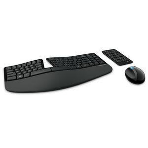 Microsoft Sculpt Ergonomic tastaturi USB QWERTY Negru L5V-00021 imagine