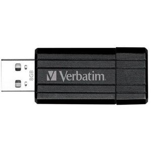 Stick USB Verbatim Store n Go PinStripe 8GB (Negru) imagine