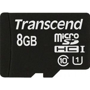 Card de memorie Transcend, microSDHC, 8GB, UHS-I, 600x imagine
