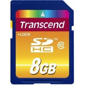 Card de memorie Transcend SDHC, 8GB, Clasa 10 imagine