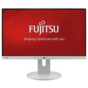 Monitor LED Fujitsu DISPLAY 23.8inch P24-9 TE, Full HD (1920 x 1080), VGA, HDMI, DisplayPort, Boxe, Pivot (Alb) imagine