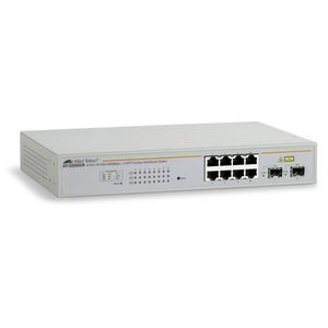 Allied Telesis 8 port 10/100/1000TX WebSmart switch AT-GS950/8-50 imagine