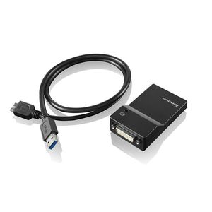 Lenovo USB 3.0 - DVI/VGA adaptor grafic USB 2048 x 1152 Pixel 0B47072 imagine