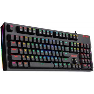 Tastatura Gaming Redragon Amsa PRO RGB Optical Blue Switch imagine