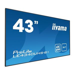 iiyama LE4340UHS-B1 Afișaj Semne 108 cm (42.5") LED 4K LE4340UHS-B1 imagine