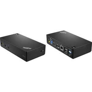 Lenovo ThinkPad USB 3.0 Ultra Dock Prin cablu USB 3.2 Gen 1 40A80045EU imagine