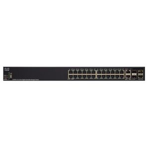 Cisco SG350X-24MP Gestionate L3 Gigabit Ethernet SG350X-24MP-K9-EU imagine