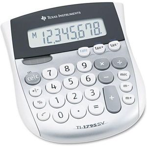Calculator de birou Texas Instruments BASIC TI-1795 SV, 8-digit imagine