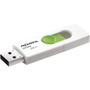 Stick USB A-DATA UV320 64GB, USB 3.1 (Alb/Verde) imagine