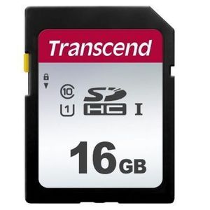 Card de memorie Transcend TS16GSDC300S, SDHC, 16GB, Clasa 10 UHS-I U1 imagine