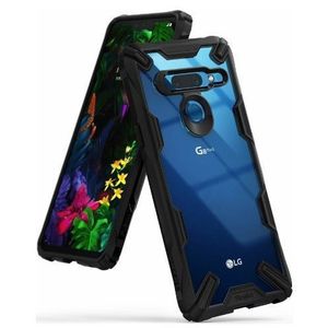 Protectie spate Ringke FUSION X pentru LG G8 ThinQ (Negru) imagine
