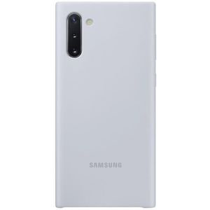 Protectie spate Samsung EF-PN970TSEGWW Silicon pentru Samsung Galaxy Note 10 (Argintiu) imagine