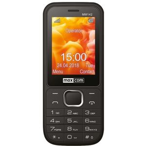 Telefon Mobil MaxCom MM142, 2.4inch, VGA, Dual SIM, 2G (Negru) imagine