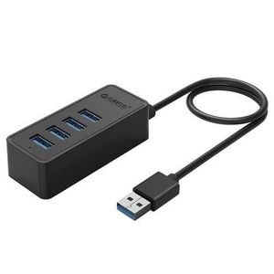 Hub USB Orico W5P-U3, 4 X USB 3.0 (Negru) imagine