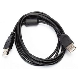 Cablu prelungitor USB Spacer, USB 2.0, 1.8m imagine