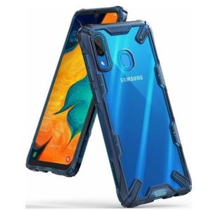 Protectie spate Ringke FUSION X pentru Samsung Galaxy A30 2019 (Albastru) imagine