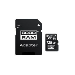 Card de memorie Goodram microSDXC, 128GB, Clasa 10, UHS-I, Adaptor SD imagine