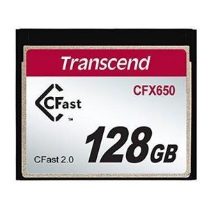Card de memorie Transcend CFX650 CFast 2.0, 128GB, SuperMLC imagine