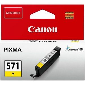 Cartus cerneala Canon CLI-571Y, yellow, capacitate 7ml imagine