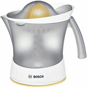 Storcator de citrice Bosch MCP3500N, filtru ajustabil pentru pulpa, 0.8 l, alb imagine