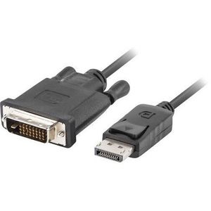 Cablu Displayport(M) V1.2->DVI-D(M)(24+1), 3m Black imagine