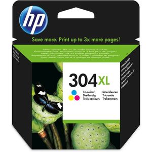 HP Cartuş de cerneală original 304XL Tricolor N9K07AE imagine