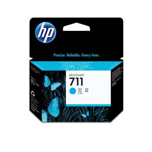 HP 711 29-ml Cyan DesignJet Ink Cartridge cartușe cu cerneală CZ130A imagine