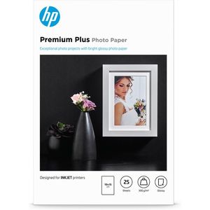 HP Hârtie foto lucioasă Premium Plus - 25 coli/10 x 15 cm CR677A imagine